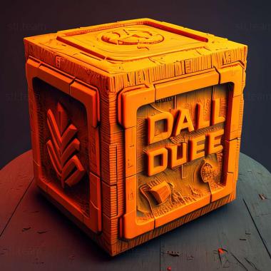 3D model Half Life 2 Orange Box game (STL)